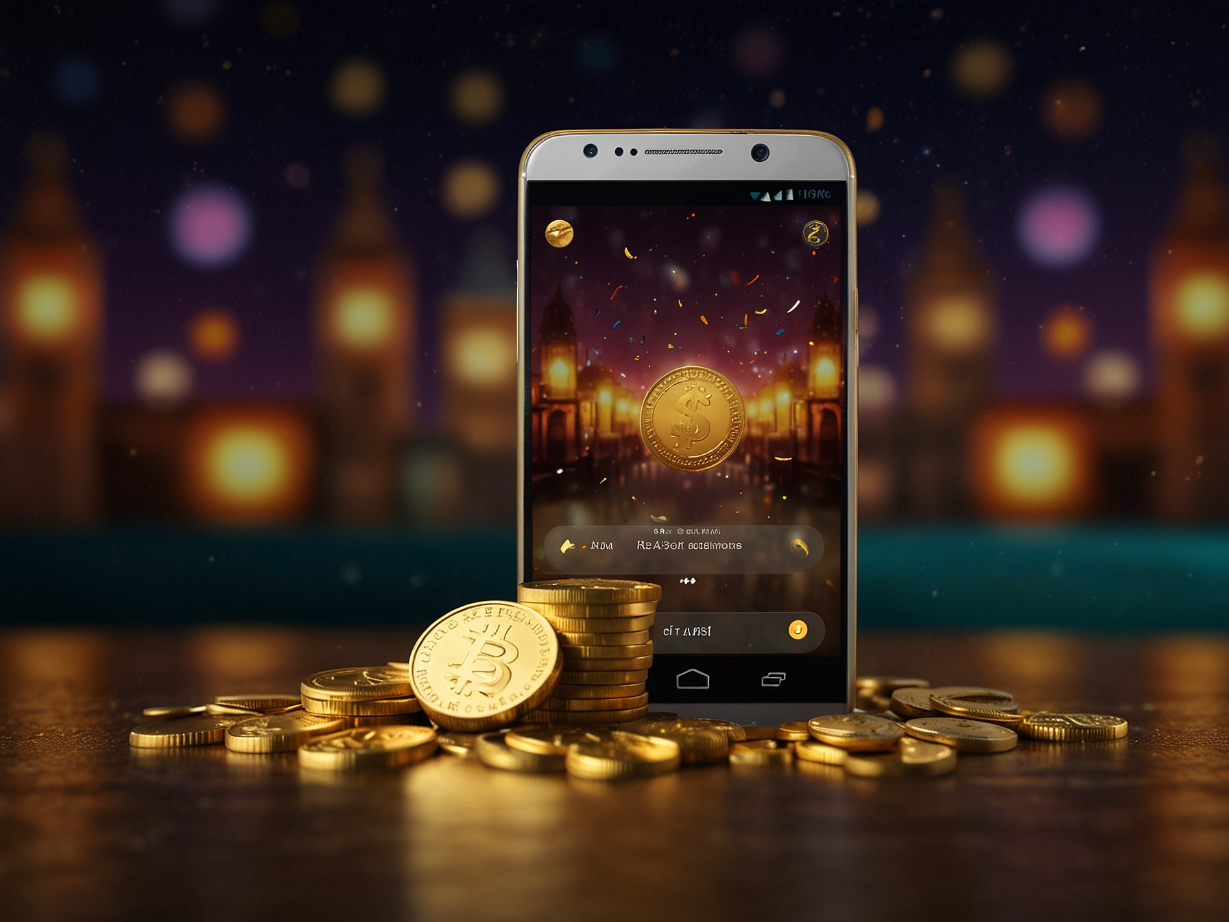 Welcome bonus promotion with coins and free spins